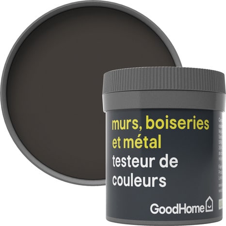 Testeur Peinture haute résistance murs, boiseries et métal intérieure acrylique Mat Beige Bogotá 50 ml - GoodHome - Brico Dépôt