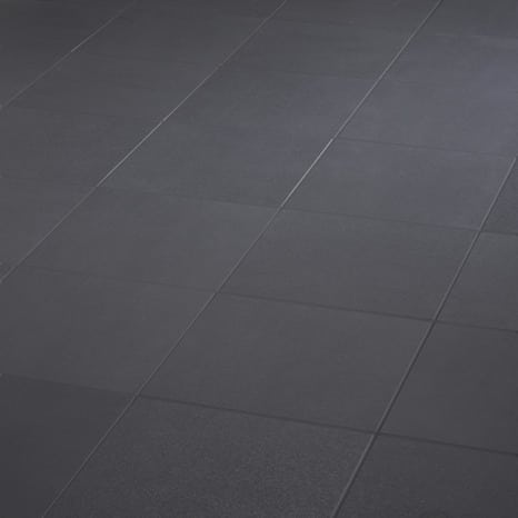 Carrelage intérieur sol/mur "Hydrolic plain" gris anthracite - l. 20 x L. 20 cm - Colours - Brico Dépôt