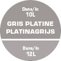 Colorant mur extérieur/intérieur 1 L gris platine - Richard - Brico Dépôt