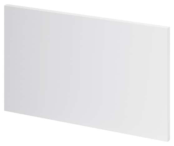 Façade 2 tiroirs "Garcinia" gris brillant l.59,7 x h.35,6 cm - GoodHome - Brico Dépôt
