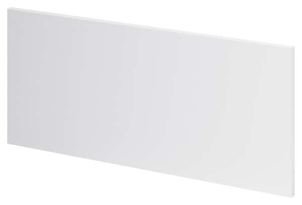 Façade 2 tiroirs "Garcinia" gris brillant l.80 x h.35,6 cm - GoodHome - Brico Dépôt