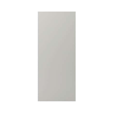 Côté de remplacement 1/2 colonne "Stevia" gris mat l.57 x h.135 x ép.1,8 cm - GoodHome - Brico Dépôt