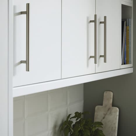 Corniche cache-lumière "Alpinia" blanc l.240 x h.3,5 cm - GoodHome - Brico Dépôt