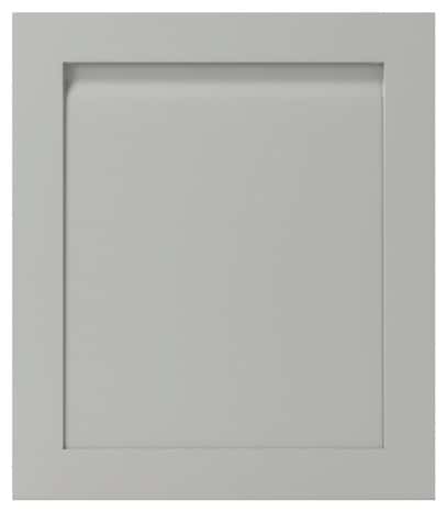 Façade de cuisine électro "Garcinia" gris ciment l.59,7 x h.68,7 cm - GoodHome - Brico Dépôt