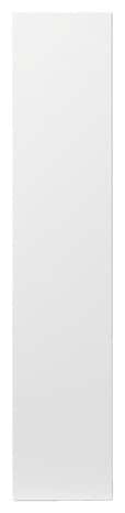 Façade 1 porte "Alpinia" blanc l.14,7 x h.71,5 cm - GoodHome - Brico Dépôt