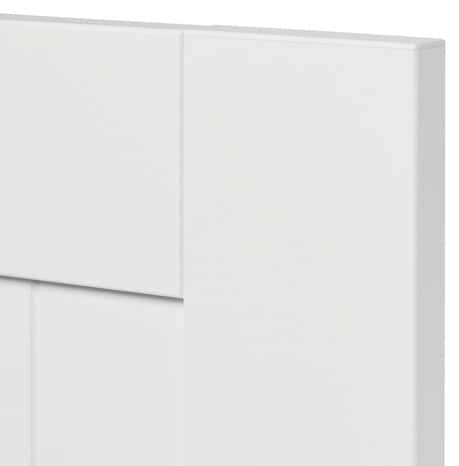 Façade de cuisine électro "Alpinia" blanc l.59,7 x h.68,7 cm - GoodHome - Brico Dépôt