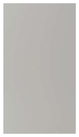 Façade 1 porte "Stevia" gris mat l.39,7 x h.71,5 cm - GoodHome - Brico Dépôt