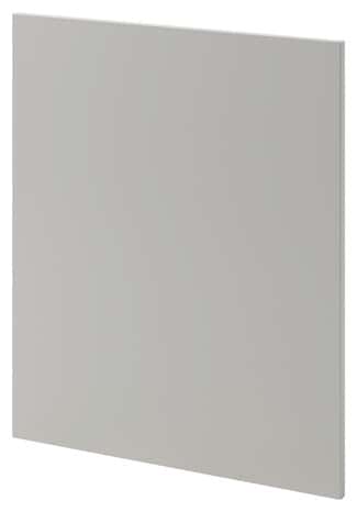 Façade 1 porte "Stevia" gris mat l.59,7 x h.71,5 cm - GoodHome - Brico Dépôt