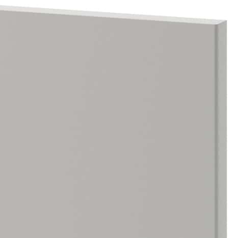 Façade casserolier ou hotte "Stevia" gris mat l.79,7 x h.35,6 cm - GoodHome - Brico Dépôt