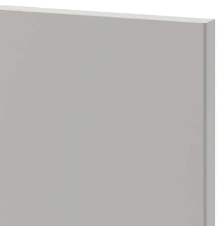 Façade 3 tiroirs + 1 casserolier "Stevia" gris mat l.39,7 x h.71,5 cm - GoodHome - Brico Dépôt