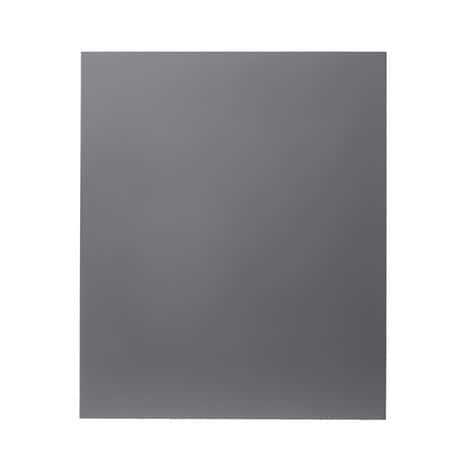 Façade 1 porte "Stevia" anthracite l.59,7 x h.71,5 cm - GoodHome - Brico Dépôt