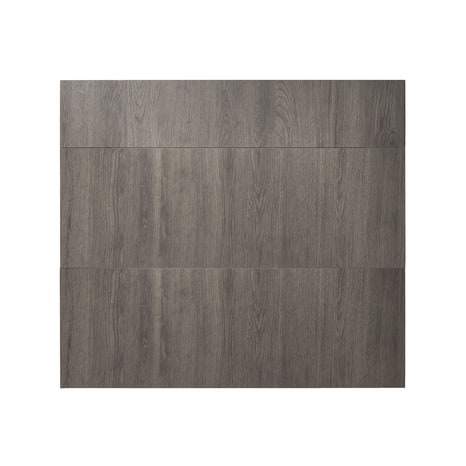 Façade 1 tiroir + 2 casseroliers 80cm "CHIA/BASILIE" chêne gris - L. 79.7 x H. 71.5cm - GoodHome - Brico Dépôt