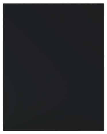 Finition caisson bas gauche "PASILLA/HELINE" noir mat - L. 57 x H. 72cm - GoodHome - Brico Dépôt