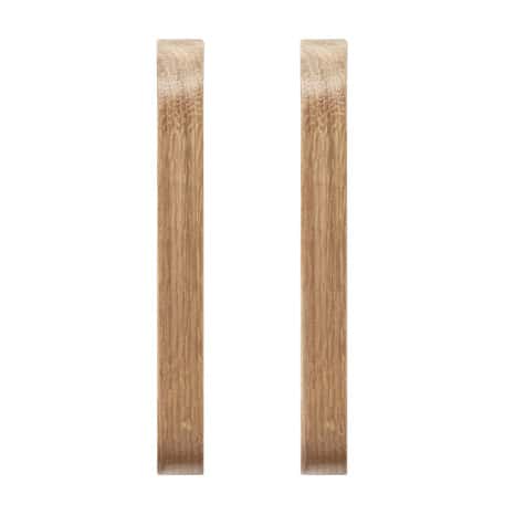 Lot de 2 poignées effet chêne "Ruta" L 17,8 cm - GoodHome - Brico Dépôt