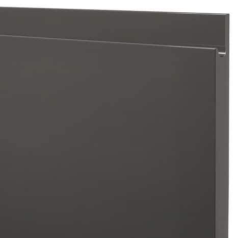 Façade 1 tiroir + 2 casseroliers "Garcinia" gris anthracite l.79,7 x h.71,5 cm - GoodHome - Brico Dépôt