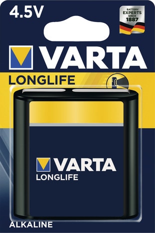 Pile alcaline 3lr12 longlife extra longlife extra - Varta - Brico Dépôt