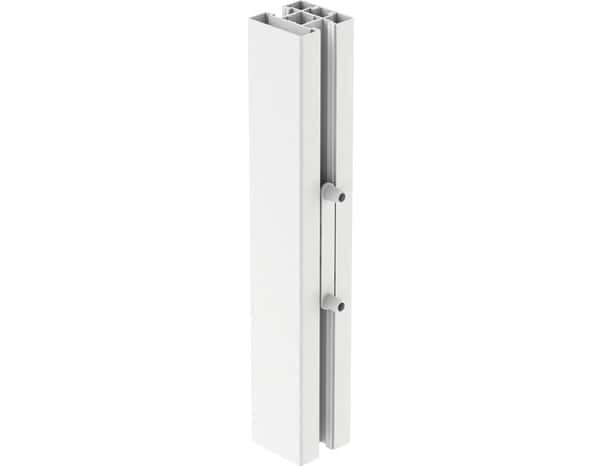 Extension de poteau "Alara" blanc - H. 25 cm - GoodHome - Brico Dépôt