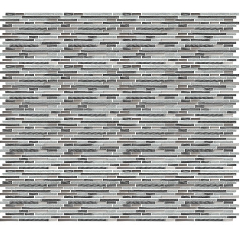 Mosaïque "Foxe" mix gris - l. 30 x L. 30 cm - GoodHome - Brico Dépôt