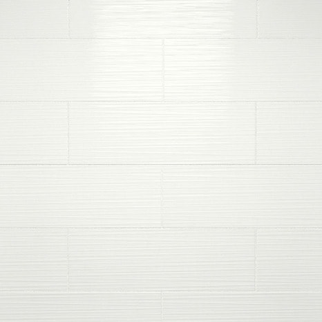 Décor mural "Plain" blanc cassé - l. 20 x L. 60 cm - GoodHome - Brico Dépôt