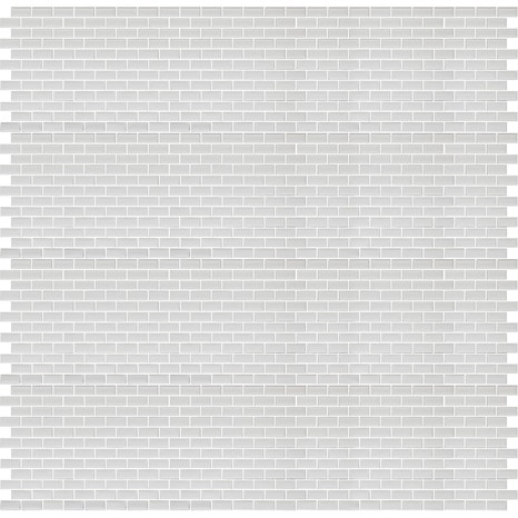 Mosaïque "Trentie" blanc - l. 30 x L. 30 cm - GoodHome - Brico Dépôt