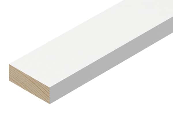 Tasseau en pin prépeint 2,40 m - 12 x 34 mm - Brico Dépôt