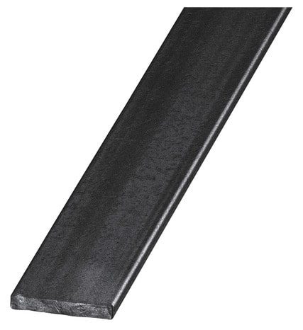 Plat acier laminé à chaud, L. 1 m, l. 2,5 cm - Brico Dépôt