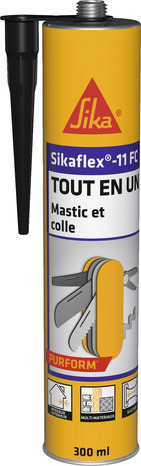 Mastic colle hybride ms polymère sikaflex 591 noir -70 ml