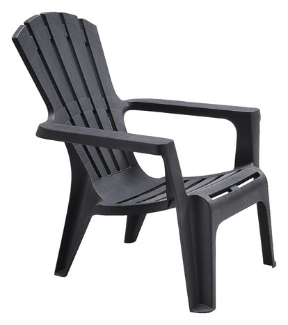 Fauteuil "Maryland" - Gris - Brico Dépôt