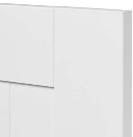 Façade 1 porte "ALPINIA" blanc l. 29,7cm x H. 71,5cm - GoodHome - Brico Dépôt