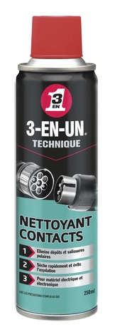 Nettoyant contact electrique NET'DEX - Aérosol 400ml