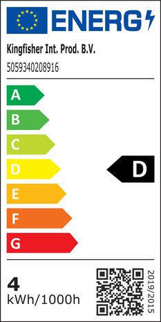 1 ampoule LED à filament E14 - 470 Lm et 2700K - Bodner - Brico Dépôt