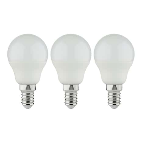 Lot de 3 ampoules LED E14 - 470 Lm et 2700K - Bodner - Brico Dépôt