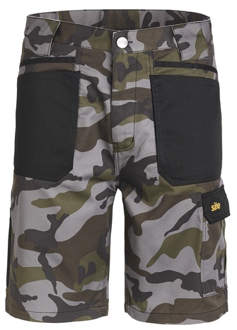 Short camouflage 65% polyester 35% coton. Taille 42  - Site - Brico Dépôt