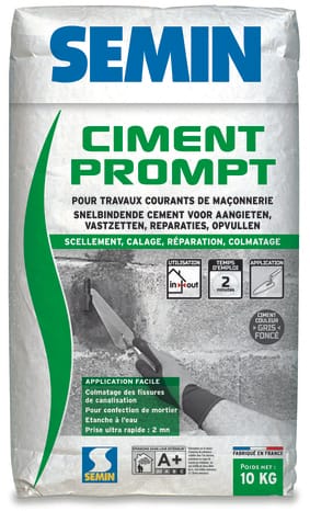 Ciment prompt PAREXLANKO - 10kg - 02840 - Espace Bricolage
