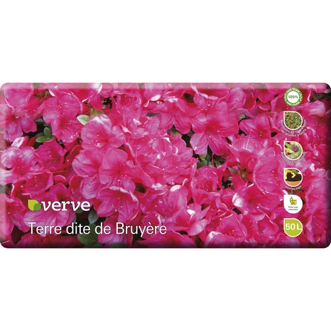 Terre de bruyère intérieur et extérieur 50 L - Verve - Brico Dépôt