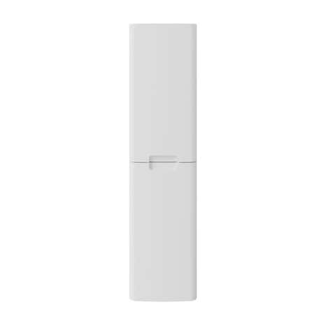 Colonne de rangement Blanc 2 portes "Himalia" - L.40 x H.160 x P.36 cm - GoodHome - Brico Dépôt