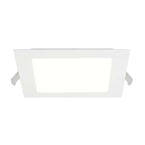 Spots à encastrer LED intégrée carré blanc 380 lm - Colours - Brico Dépôt