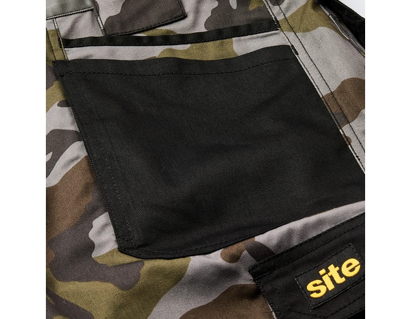 Short camouflage 65% polyester 35% coton. Taille 38 - Site - Brico Dépôt