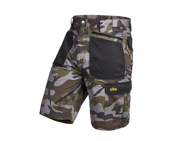 Short camouflage 65% polyester 35% coton. Taille 42  - Site - Brico Dépôt