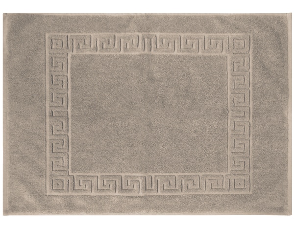 Tapis de bain "Tendance" taupe 50 x 70 cm - Brico Dépôt