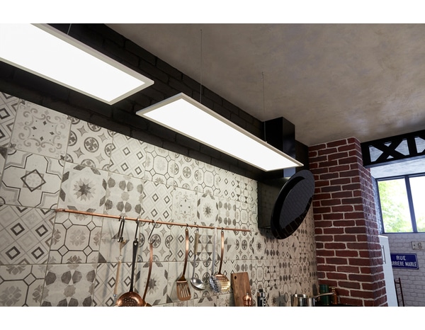 Dalle de plafond LED 30 x 120 cm 3300 lm 42 W XANLITE