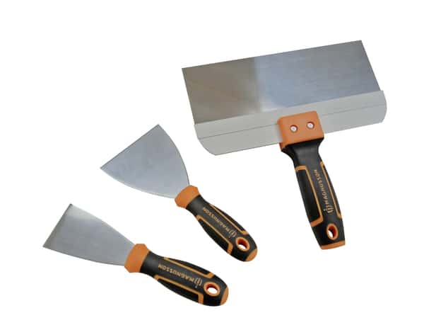 Lot de 3 X Couteaux à Enduire Couteau Enduit Plâtre Bricolage