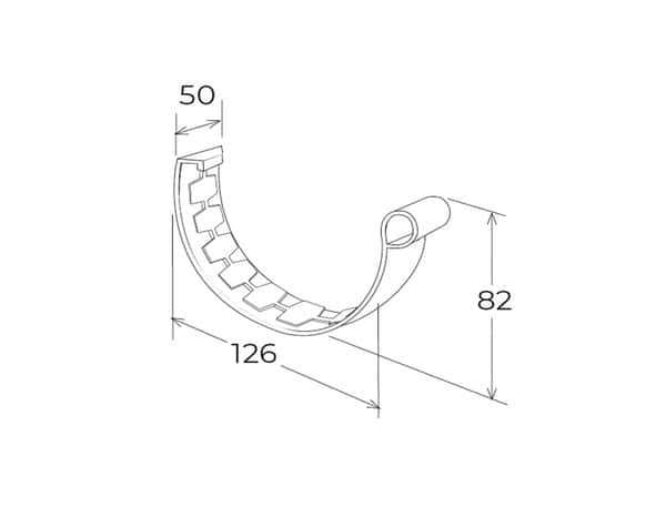 Jonction de gouttière PVC gris anthracite - développé 25 - First - Brico Dépôt