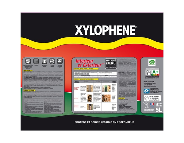 Promo Xylophene traitement bois multi-usages 5 l + 1 l gratuit chez Mr  Bricolage