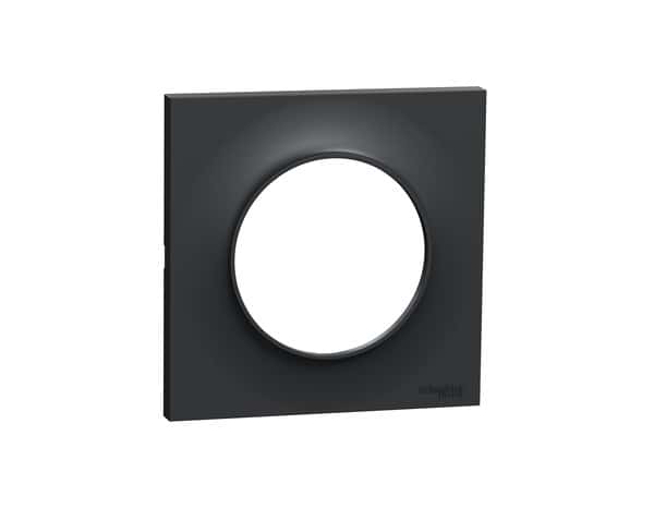 Plaque simple "Odace Styl" anthracite - Brico Dépôt