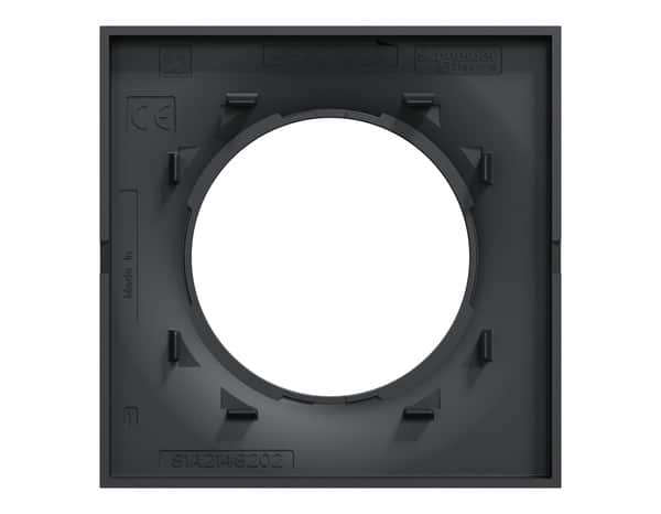 Plaque simple "Odace Styl" anthracite - Brico Dépôt