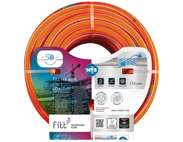 Tuyau d'arrosage NTW work 25 m - 19 mm - Fitt - Brico Dépôt
