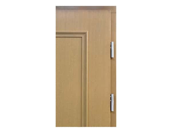 Porte entrée bois Méranti "Cahir" H. 215 x l. 90 droite - Geom - Brico Dépôt