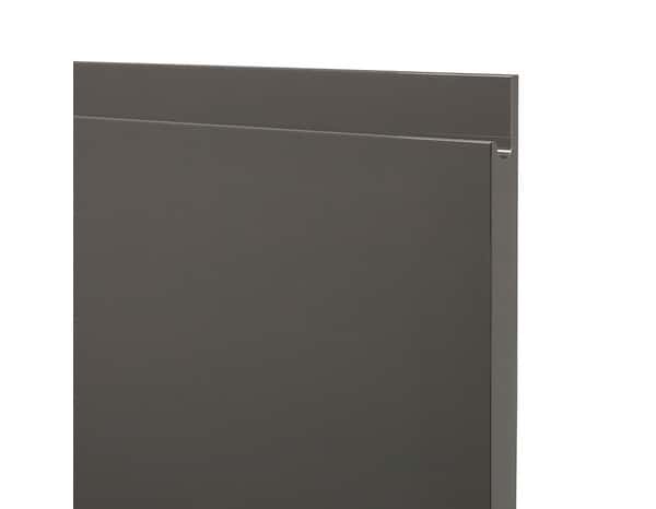 Façade de cuisine électro "Garcinia" anthracite l.59,7 x h.54,3 cm - GoodHome - Brico Dépôt