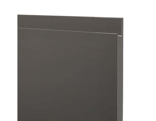 Façade 1 porte "Garcinia" anthracite l.39,7 x h.71,5 cm - GoodHome - Brico Dépôt